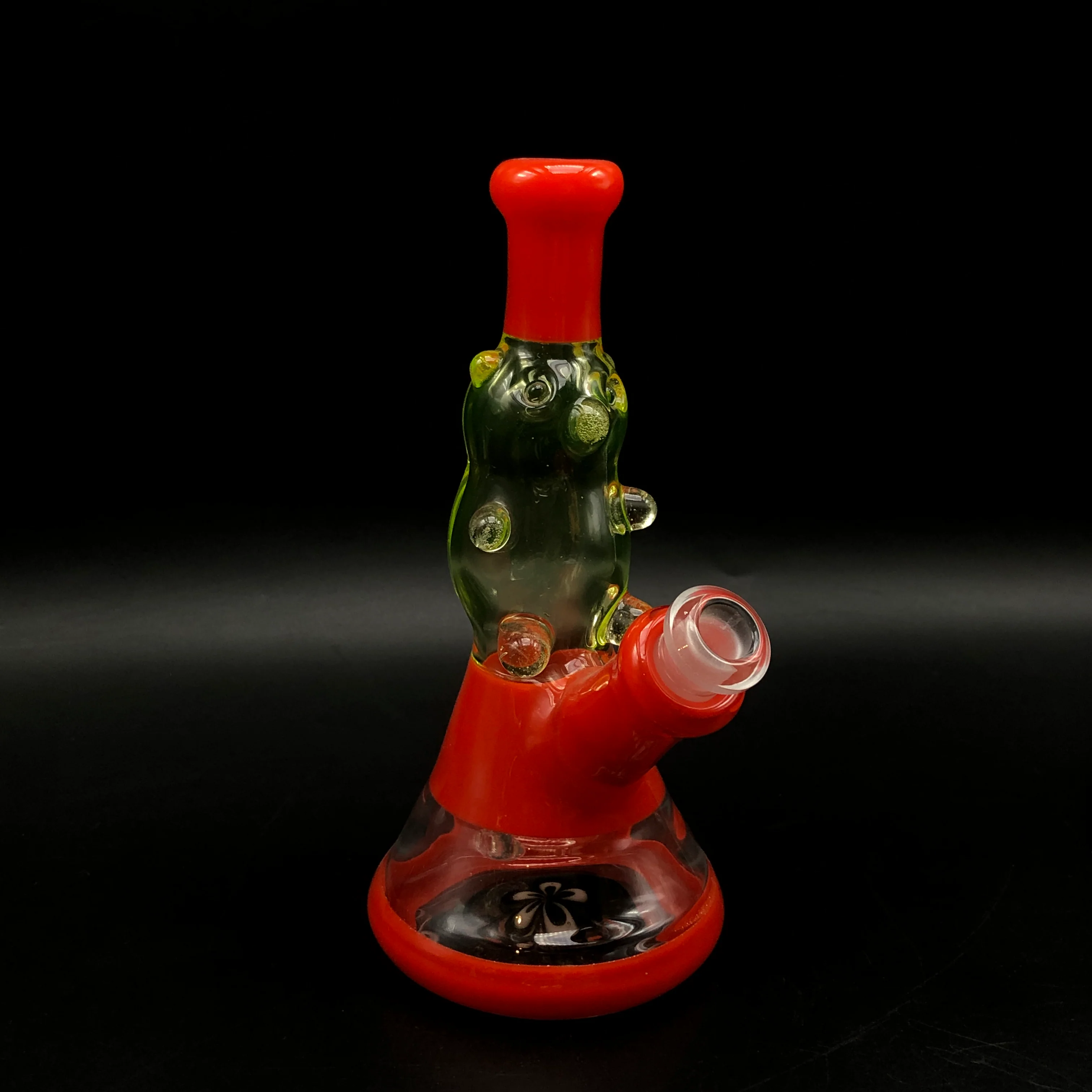 Gonzo's Gummy Bear Tube - Gonzo Glass Works (UV Reactive)